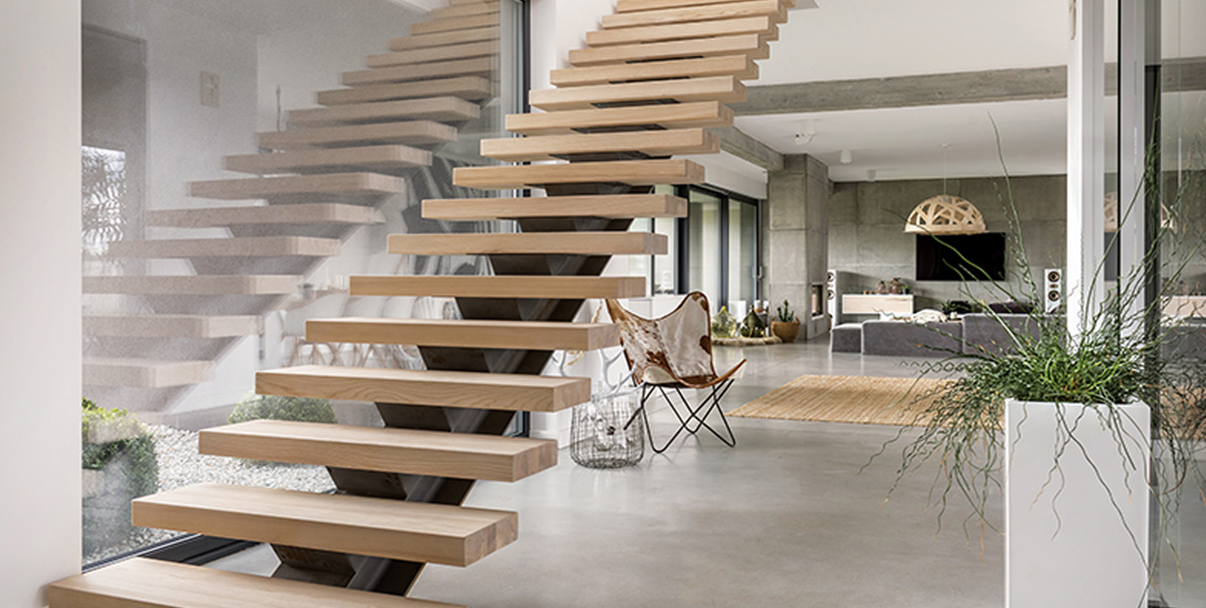 Design, custom-made and overlay staircases